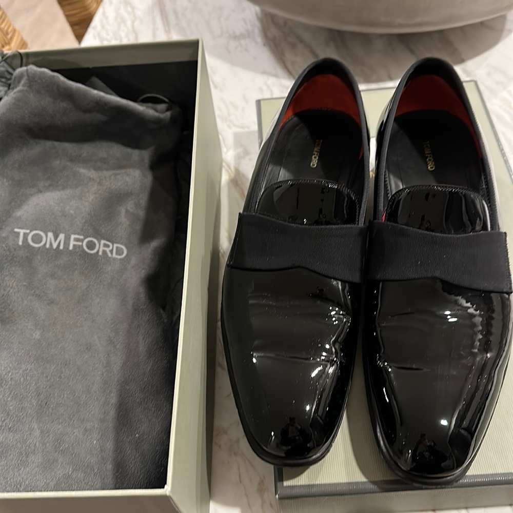 Tom ford Edgar patent leather loafers. Only wore once